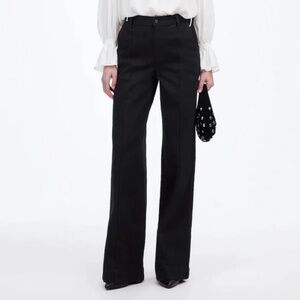 Madewell Black Flare & Wide Leg Jeans